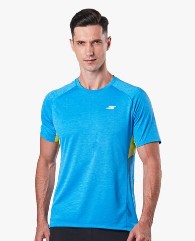  SKECHERS - Áo thun thể thao nam tay ngắn thời trang Running 