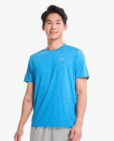  SKECHERS - Áo thun thể thao nam cổ tròn tay ngắn Performance 