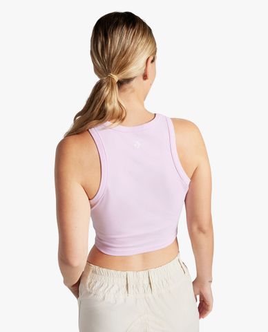  CONVERSE - Áo ba lỗ nữ phom croptop Wordmark Knit 