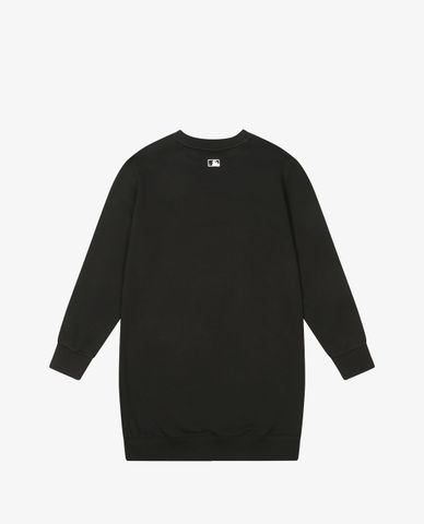 MLB - Đầm mini sweatshirt phom suông tay dài MLB Heart Overfit 