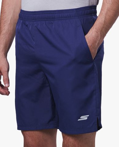  SKECHERS - Quần shorts thể thao nam lưng thun thời trang 
