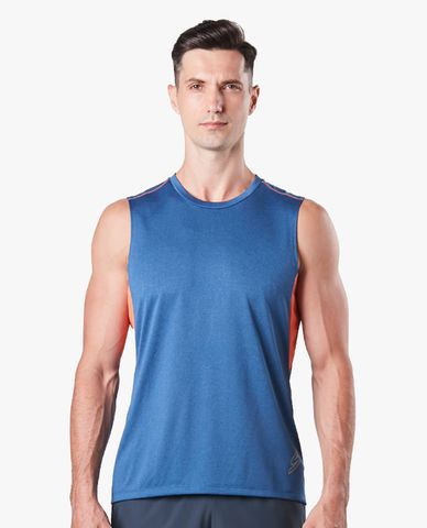  SKECHERS - Áo thun thể thao nam sát nách năng động 