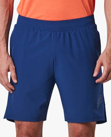  SKECHERS - Quần short tập luyện nam phối logo thời trang 