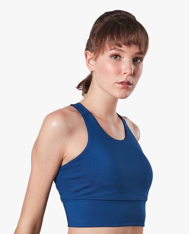  SKECHERS - Áo bra thể thao nữ phối logo thời trang 