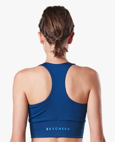  SKECHERS - Áo bra thể thao nữ phối logo thời trang 