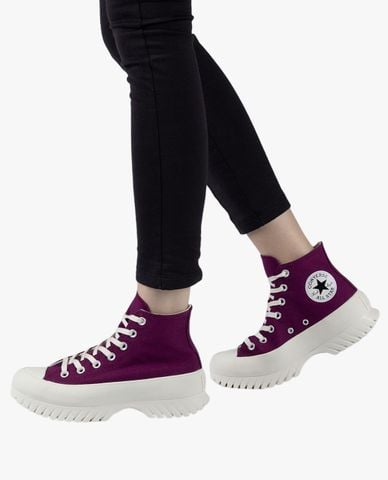 CONVERSE - Giày sneakers unisex cổ cao Chuck Taylor All Star Lugged 2.0 