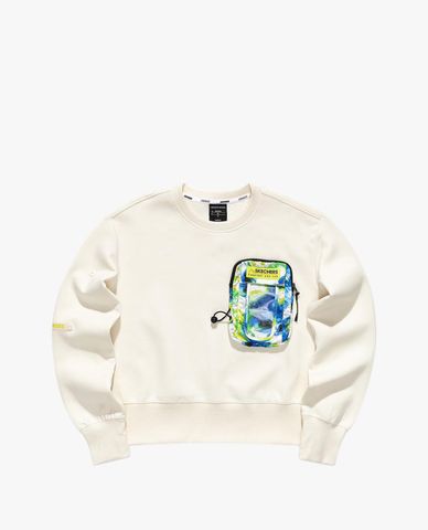  SKECHERS - Áo sweatshirt nữ tay dài Knit Pullover 