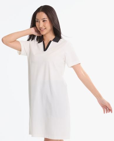  SKECHERS - Đầm polo mini cổ bẻ tay ngắn Trendy 
