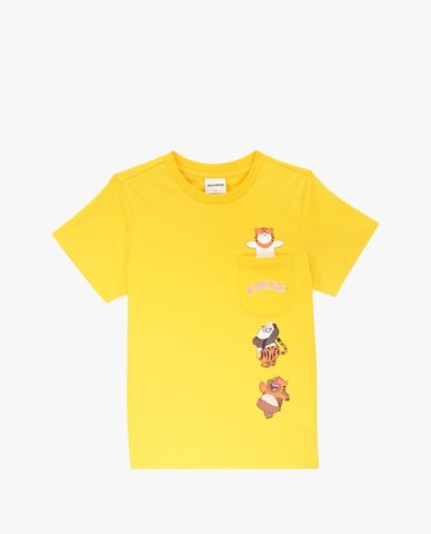  SKECHERS - Áo thun trẻ em tay ngắn năng động 