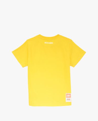  SKECHERS - Áo thun trẻ em tay ngắn năng động 