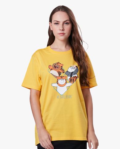  SKECHERS - Áo thun tay ngắn năng động We Bare Bears 