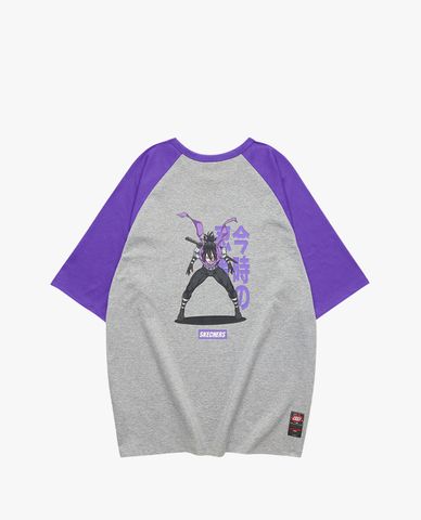  SKECHERS - Áo thun ngắn tay phom suông One Punch Man 