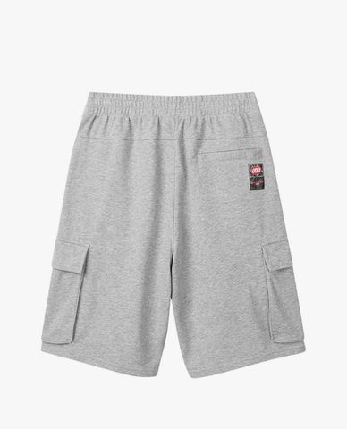  SKECHERS - Quần short tập luyện unisex lưng thun One Punch Man 