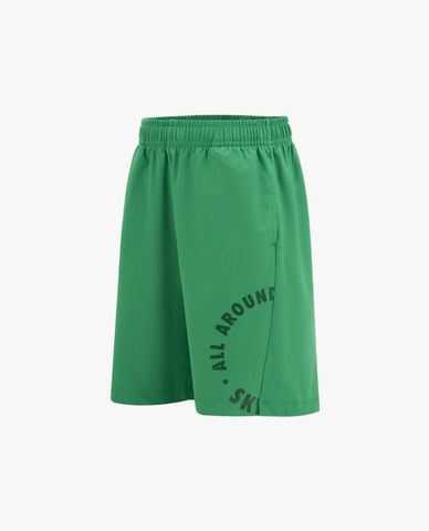  SKECHERS - Quần short bé trai ống rộng lưng thun 