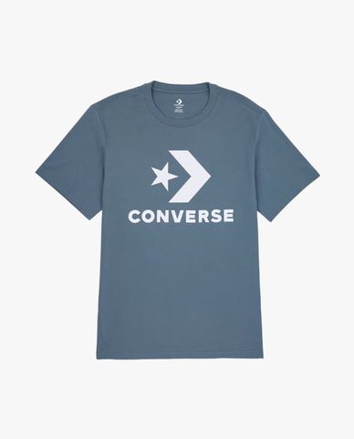  CONVERSE - Áo thun unisex cổ tròn tay ngắn Go To Star Chevron 