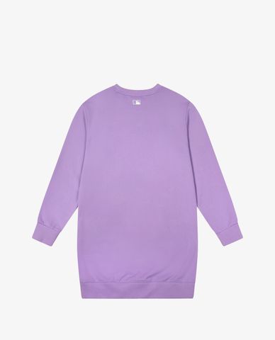  MLB - Đầm mini sweatshirt phom suông tay dài MLB Heart Overfit 