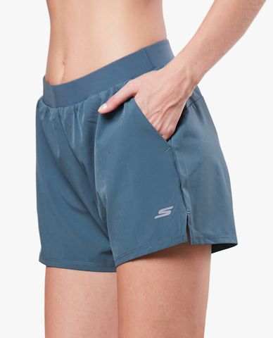  SKECHERS - Quần short tập luyện nữ lưng thun Training 