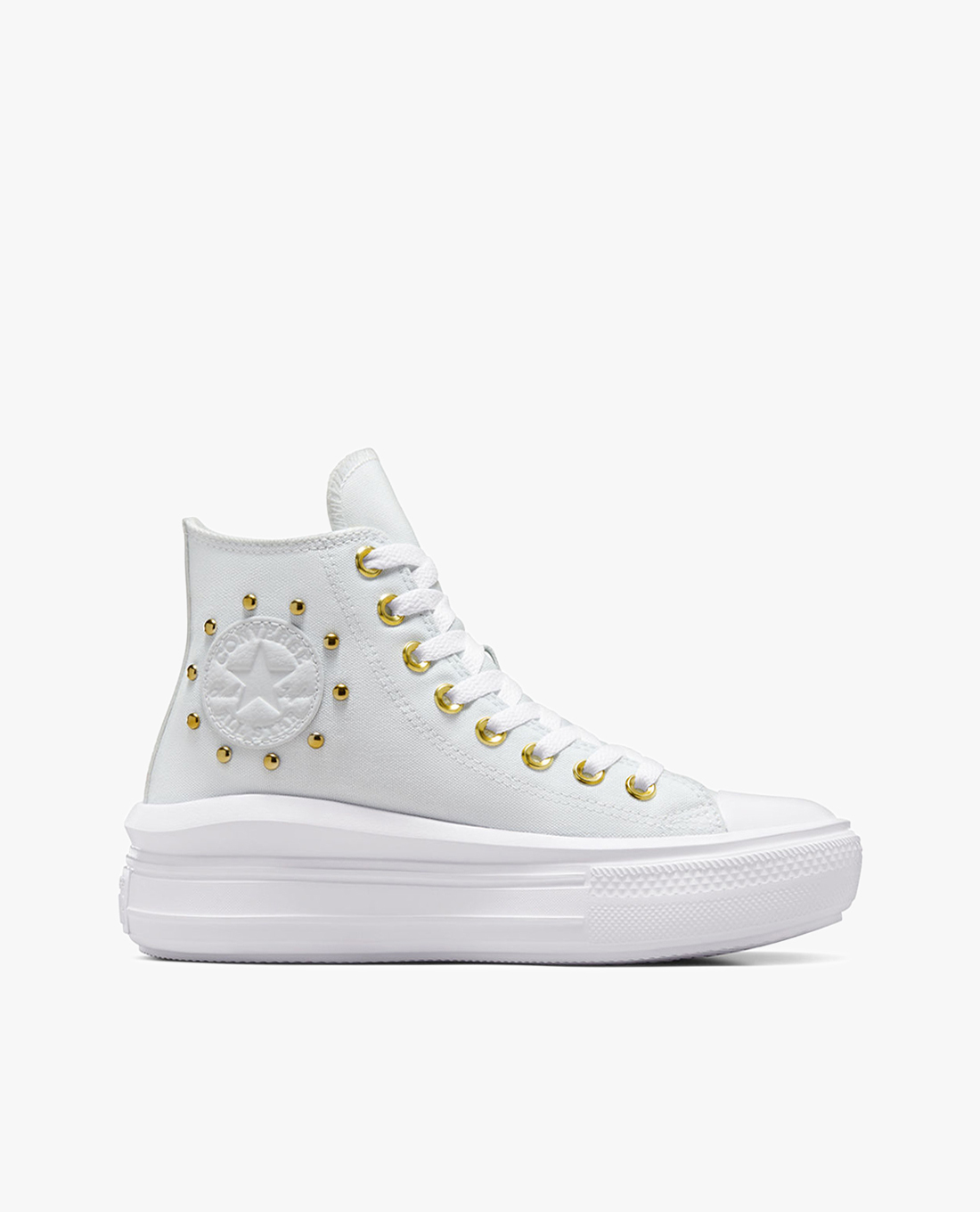 CONVERSE - Giày sneakers nữ cổ cao Chuck Taylor All Star Move
