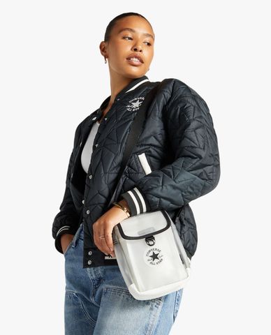  CONVERSE - Túi đeo chéo unisex phom chữ nhật Clear 