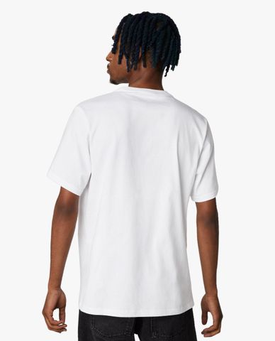  CONVERSE - Áo thun nam cổ tròn tay ngắn Sticker Collage 