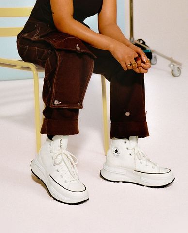  CONVERSE - Giày sneakers unisex cổ cao Run Star Legacy CX 