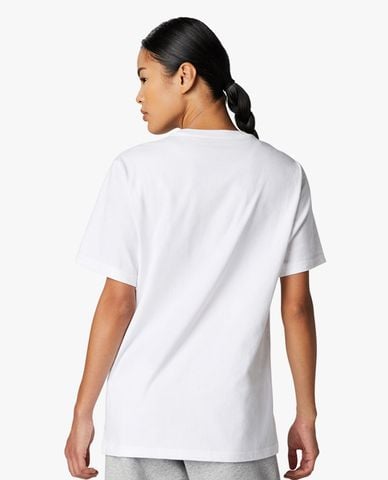  CONVERSE - Áo thun unisex cổ tròn tay ngắn Go To Embroidered Star Chevron 