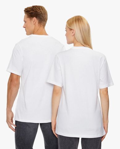  CONVERSE - Áo thun unisex cổ tròn tay ngắn All Star Center Front 