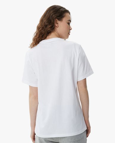  CONVERSE - Áo thun unisex cổ tròn tay ngắn Go To Embroidered Star Chevron 