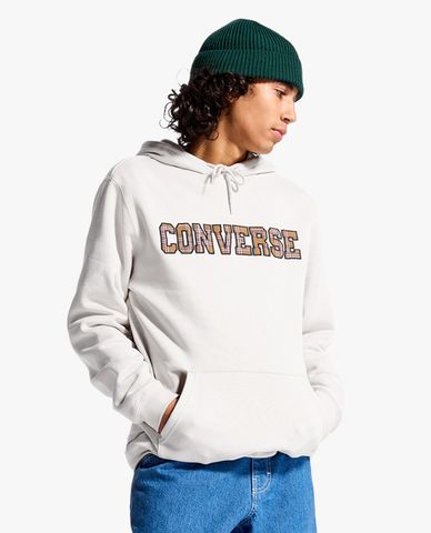  CONVERSE - Áo hoodie nam tay dài SSNL Elevated Logo 