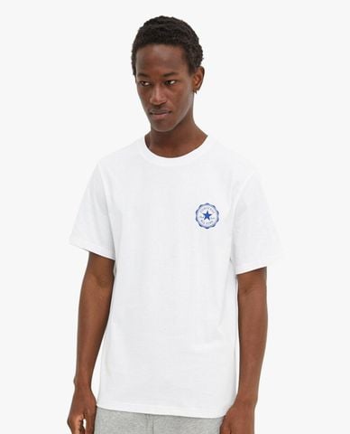  CONVERSE - Áo thun unisex cổ tròn tay ngắn Graphic 