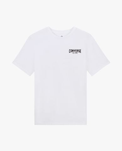  CONVERSE - Áo thun nam cổ tròn tay ngắn Retro Chuck Holiday 