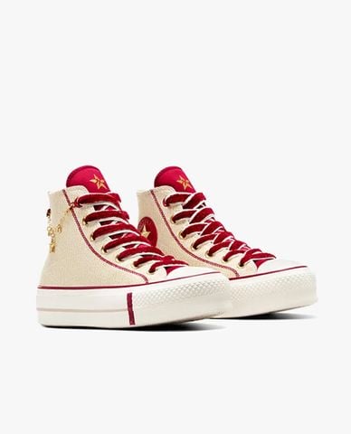  CONVERSE - Giày sneakers nữ cổ cao Chuck 70 Lunar New Year 