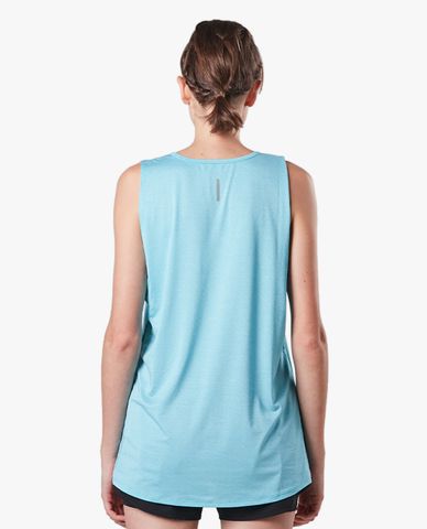  SKECHERS - Áo ba lỗ thể thao nữ phom suông Running 