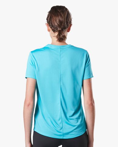  SKECHERS - Áo thun thể thao nữ ngắn tay cổ tròn Running 