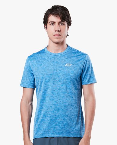  SKECHERS - Áo thun thể thao nam tay ngắn hiện đại Training 