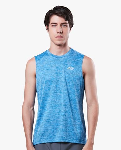  SKECHERS - Áo ba lỗ thể thao nam phom suông thời trang 