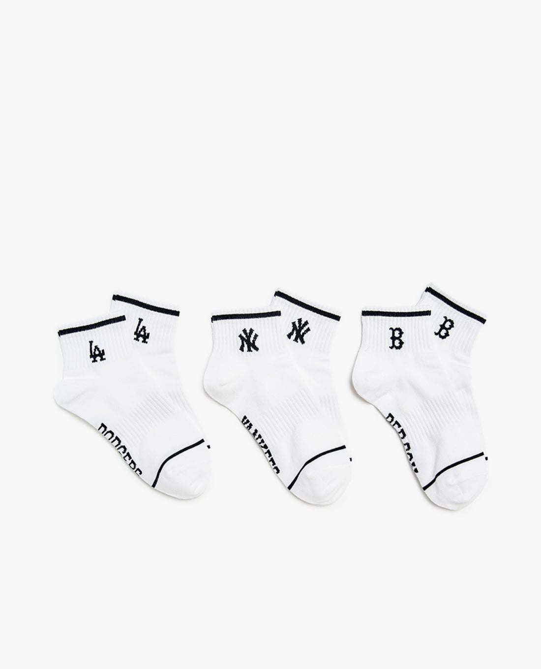 MLB - Set 3 vớ unisex cổ thấp thời trang
