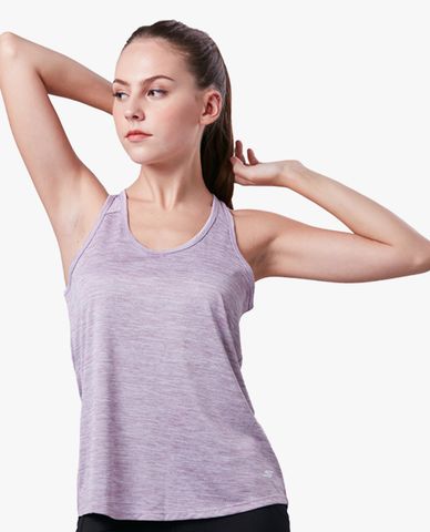  SKECHERS - Áo ba lỗ thể thao nữ phom suông thời trang 