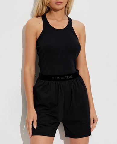  DSQUARED2 - Quần short nữ ngang gối thời trang 