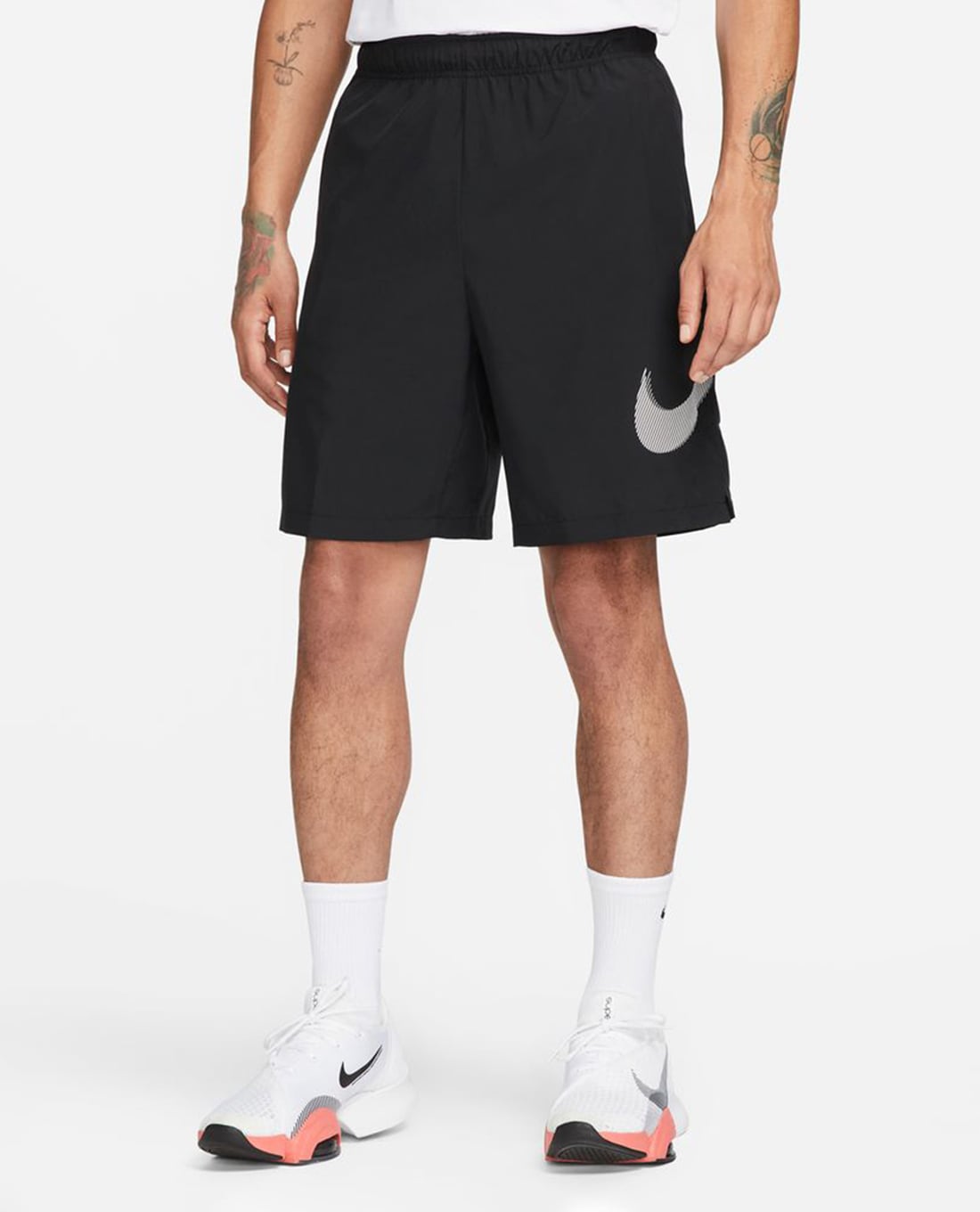 NIKE - Quần short tập luyện nam ống rộng