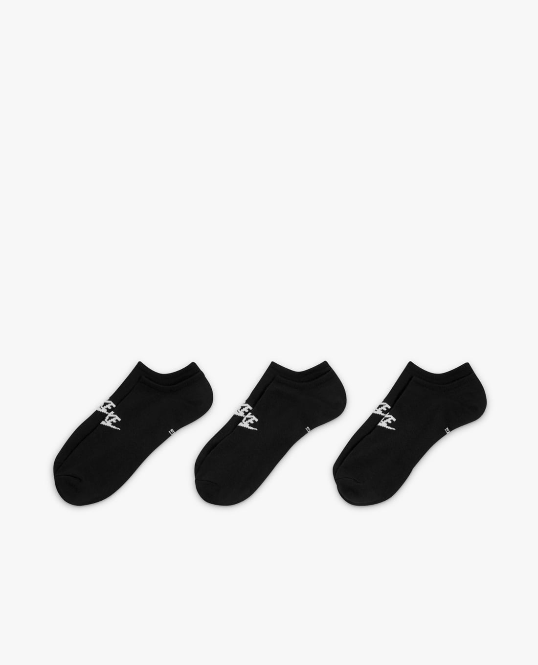 NIKE - Set 3 đôi vớ unisex cổ thấp