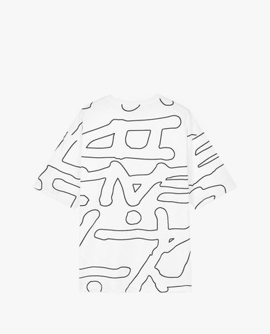  SKECHERS - Áo thun ngắn tay phom suông Reality To Idea 