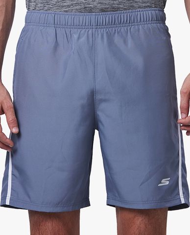  SKECHERS - Quần short tập luyện nam lưng thun thời trang 