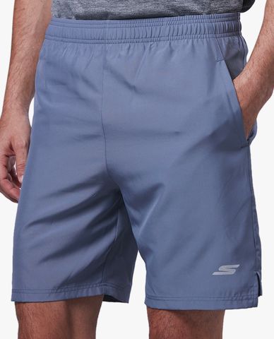  SKECHERS - Quần shorts thể thao nam lưng thun thời trang 