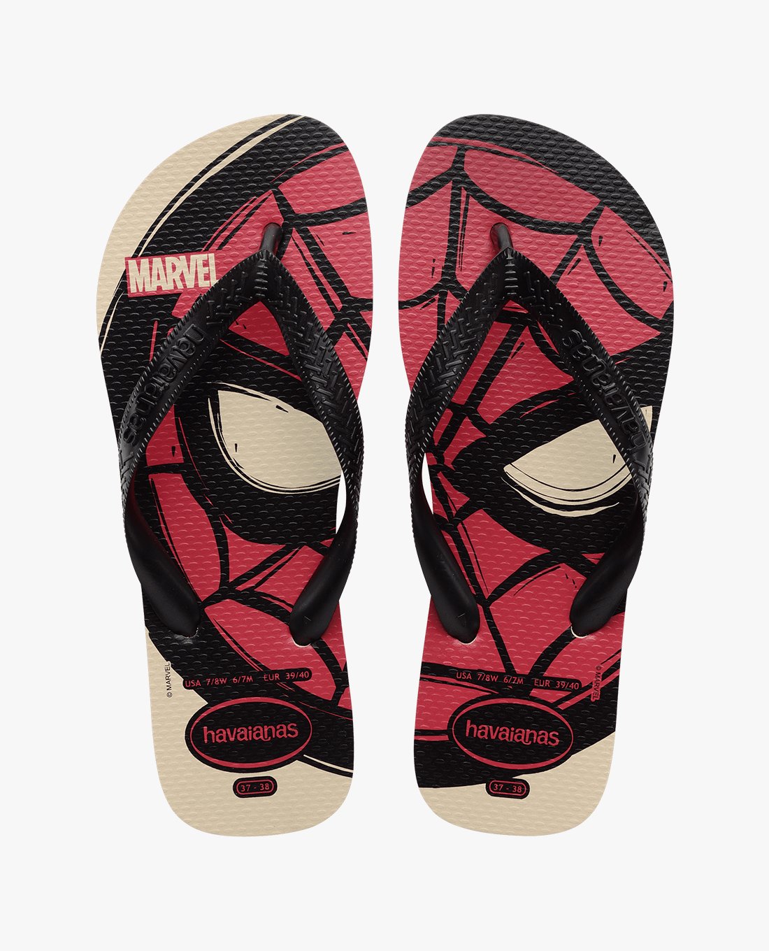 HAVAIANAS - Dép kẹp nam Top Marvel Logomania