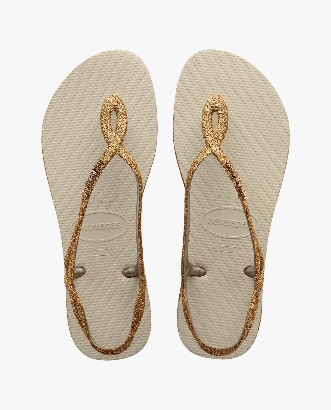 HAVAIANAS - Giày sandals nữ đế bệt Luna Sparkle