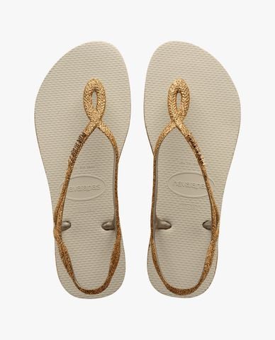  HAVAIANAS - Giày sandals nữ đế bệt Luna Sparkle 