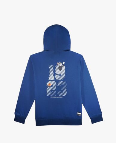  SKECHERS - Áo khoác unisex phối mũ tay dài khóa zip thời trang 