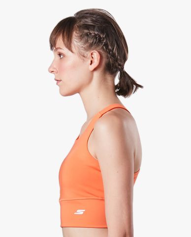  SKECHERS - Áo bra thể thao nữ phối logo thời trang 