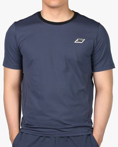  SKECHERS - Áo thun nam tay ngắn thời trang Workout 